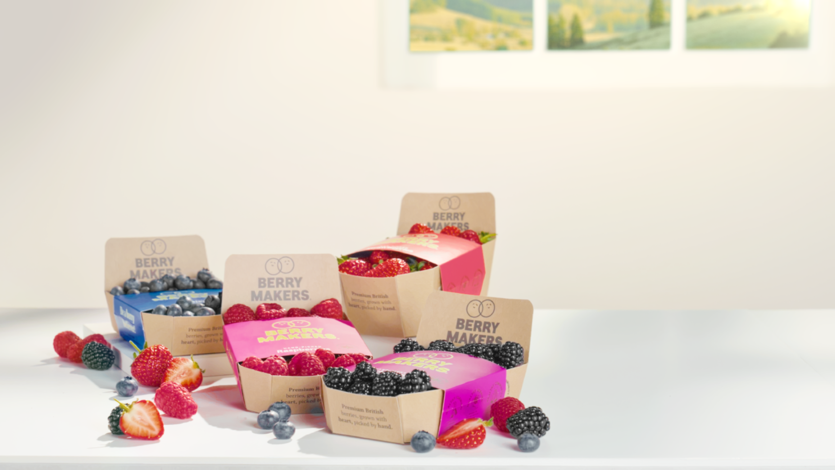 Berrymakers Launches: Savor the Best of British Berries with Hall Hunter’s New Brand